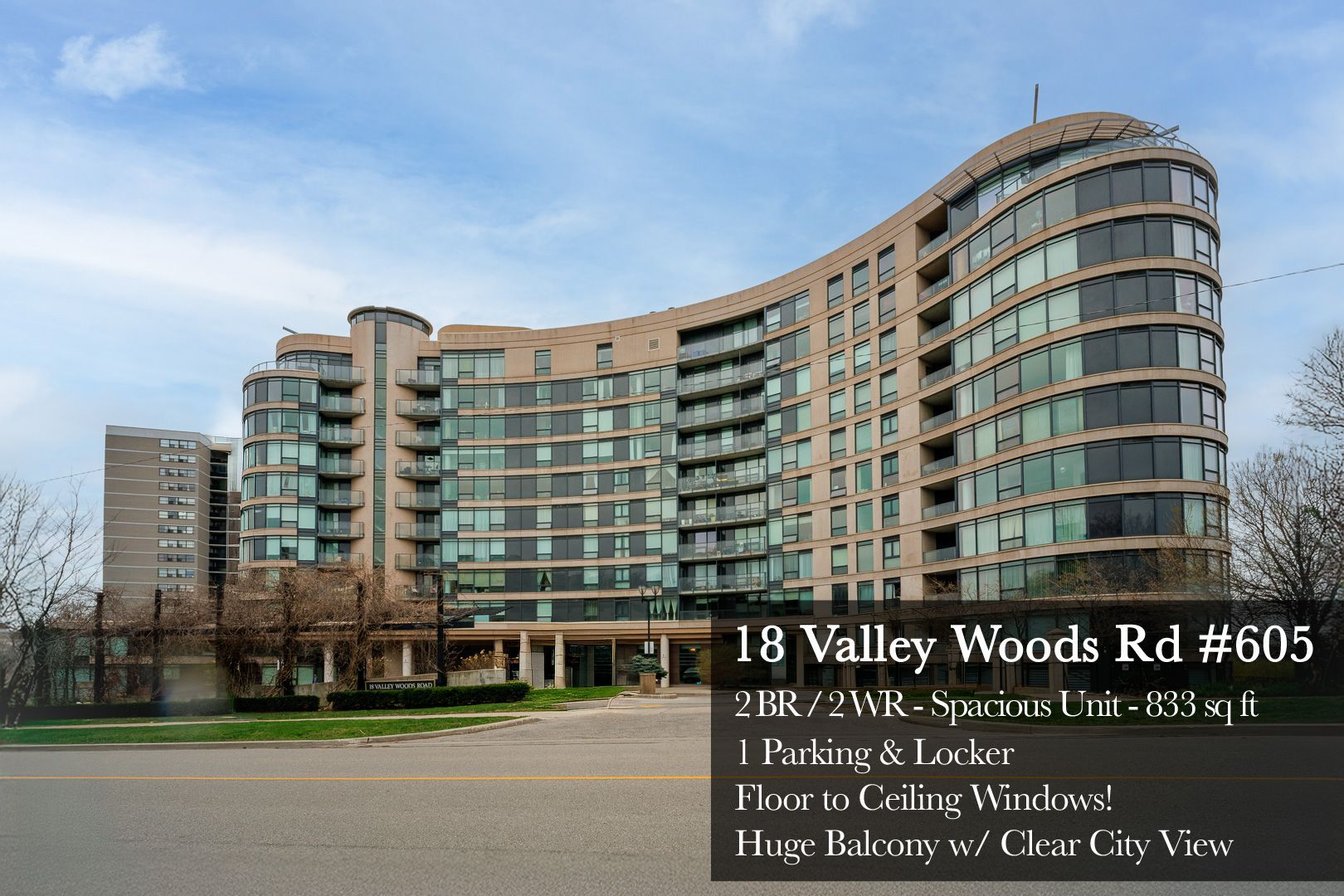 18 Valley Woods Road 605, Toronto, On M3a 0a1