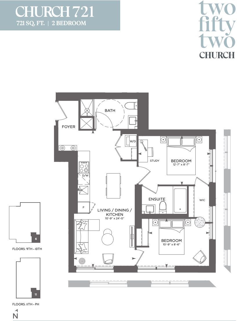 252 Church Street 5511, Toronto, On M5b 0e6