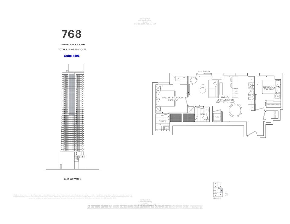 89 Church Street 4806, Toronto, On M5c 0b7