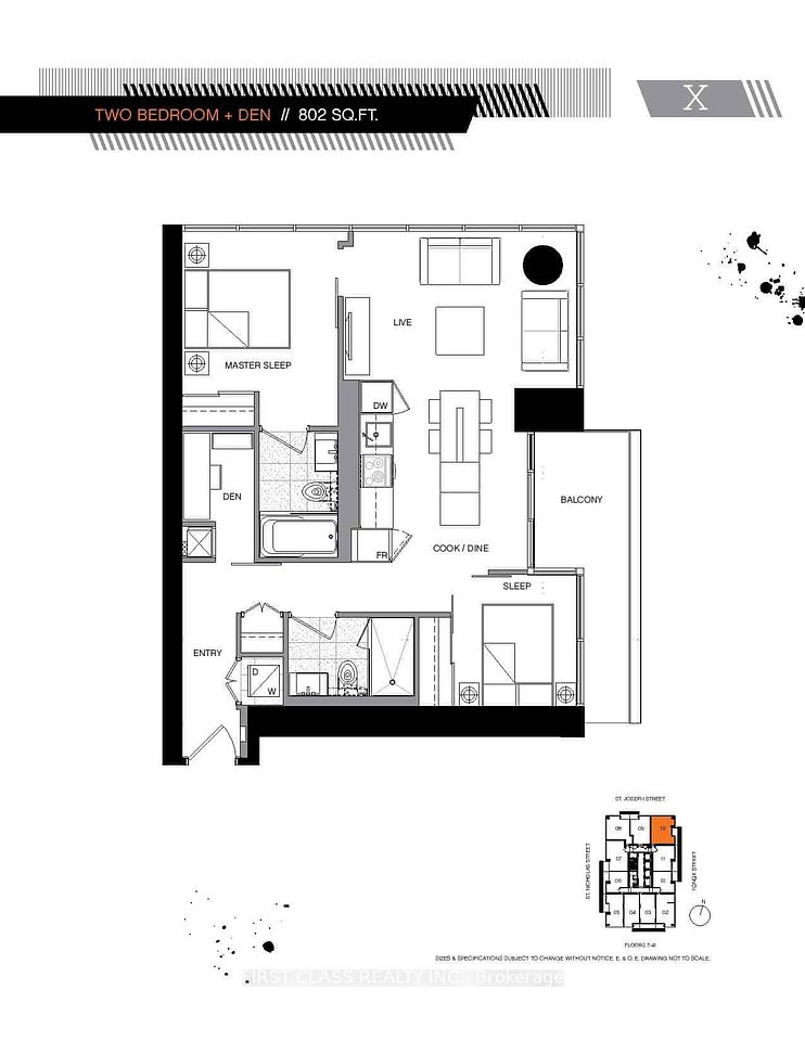 5 St. Joseph Street 1210, Toronto, On M4y 0b6