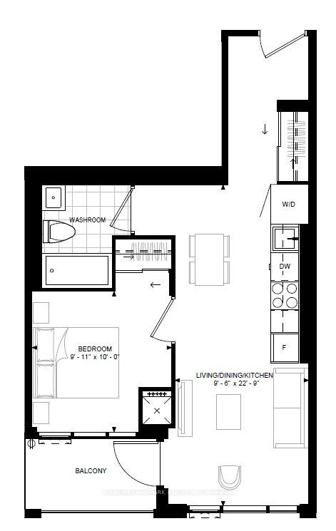 400 King Street W 2412, Toronto, On M5v 0x8