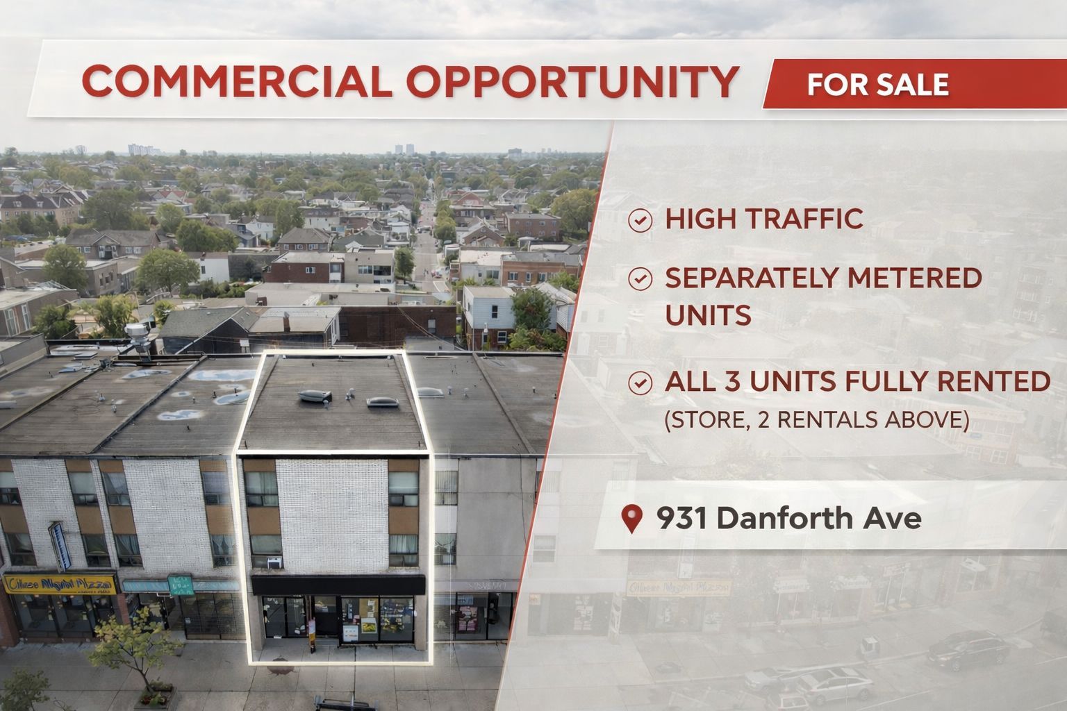 931 Danforth Avenue, Toronto, On M4j 1l8