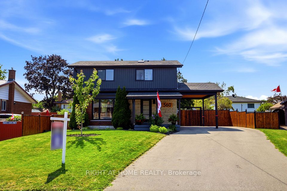 560 Tennyson Avenue, Oshawa, On L1h 3j8