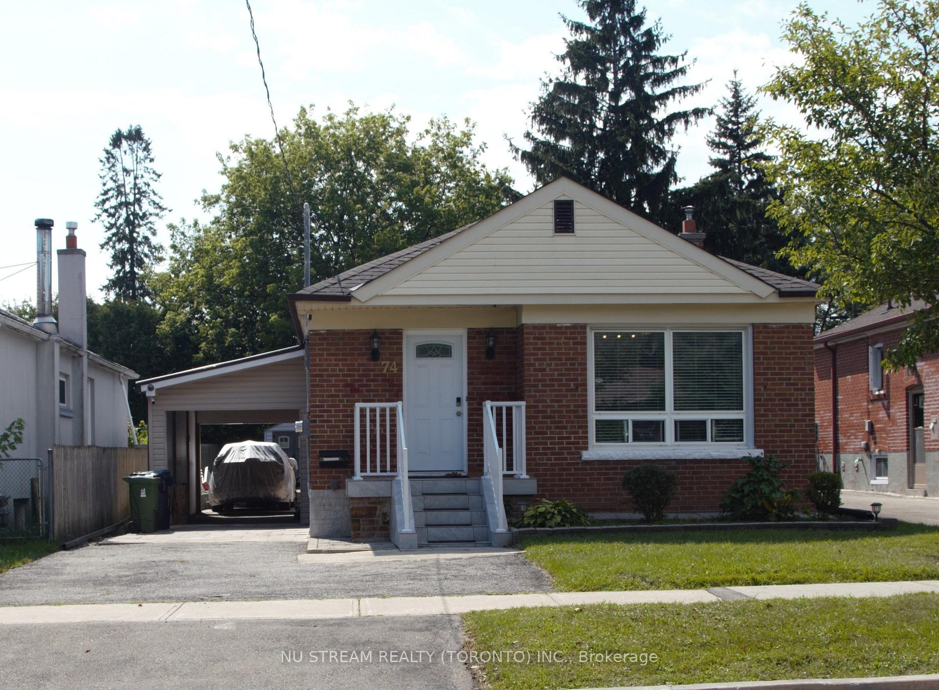 74 Wye Valley Road, Toronto, On M1p 2a6