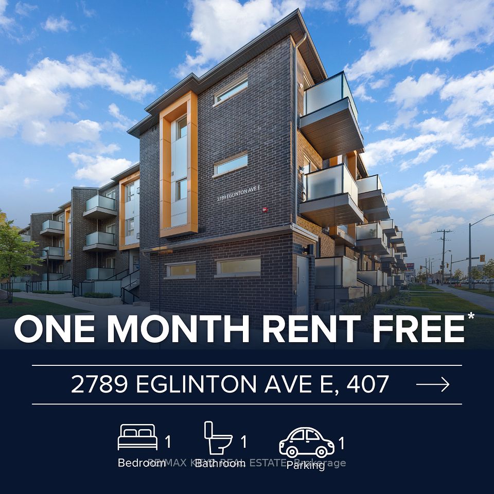 2789 Eglinton Avenue E 407, Toronto, On M1j 0b3