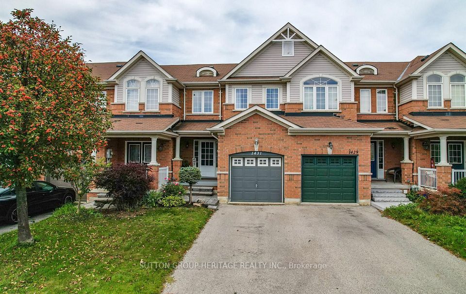 1431 Glaspell Crescent, Oshawa, On L1k 0m2