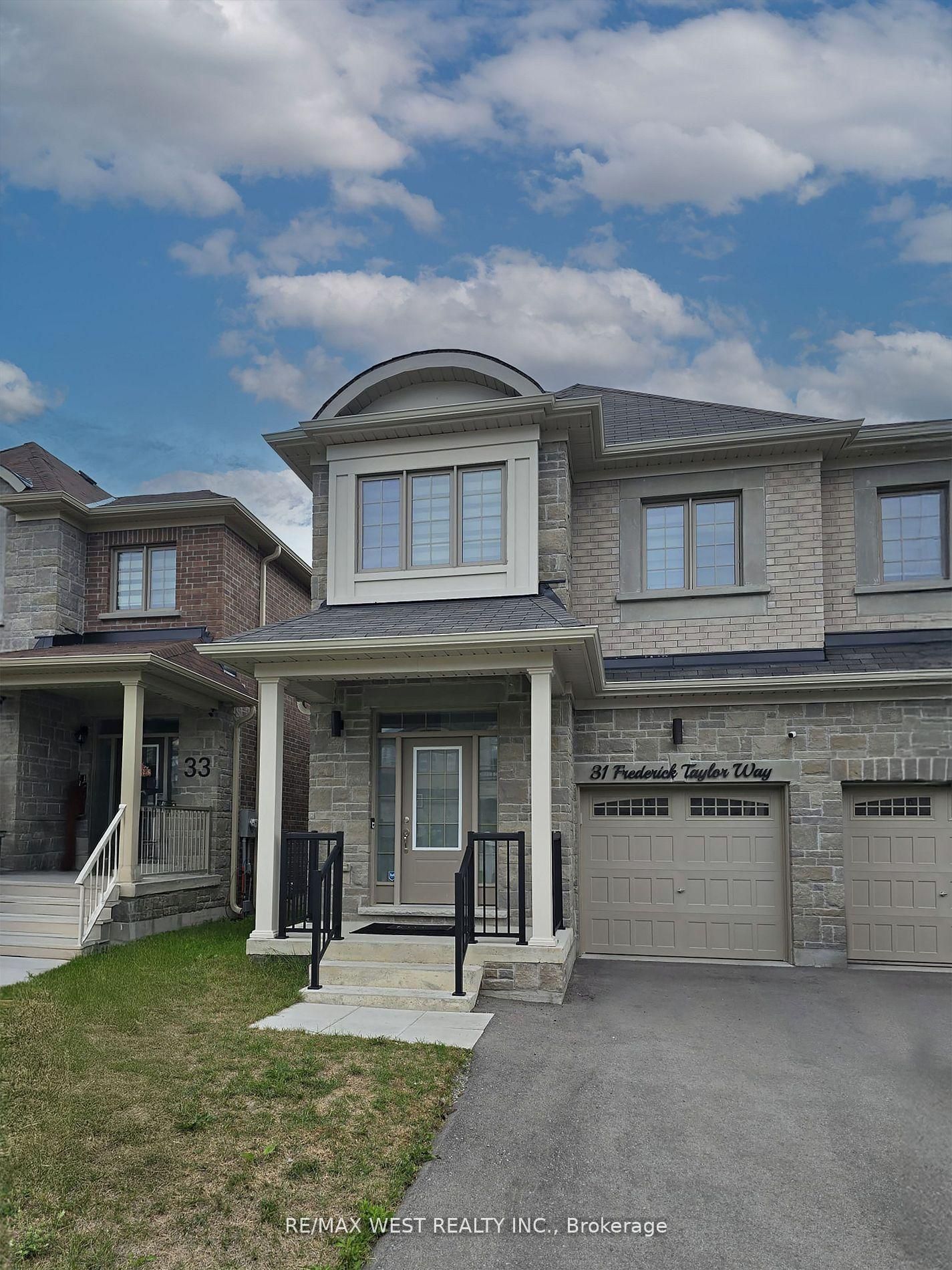 31 Frederick Taylor Way, East Gwillimbury, On L0g 1m0