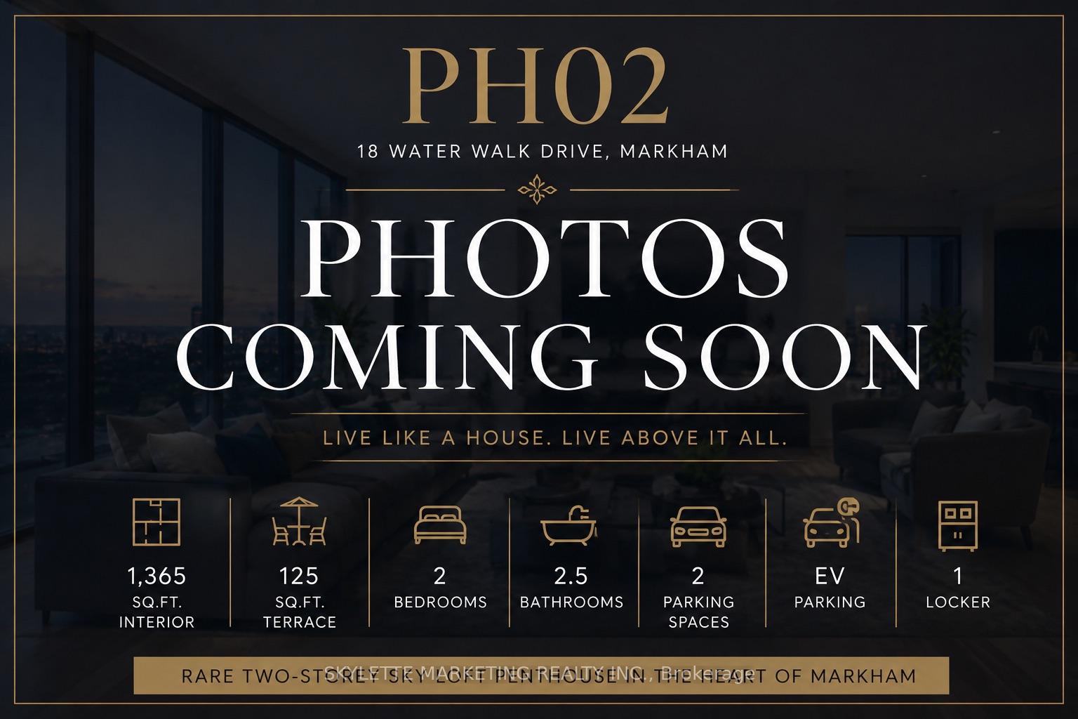 18 Water Walk Drive Ph02, Markham, On L3r 6l5