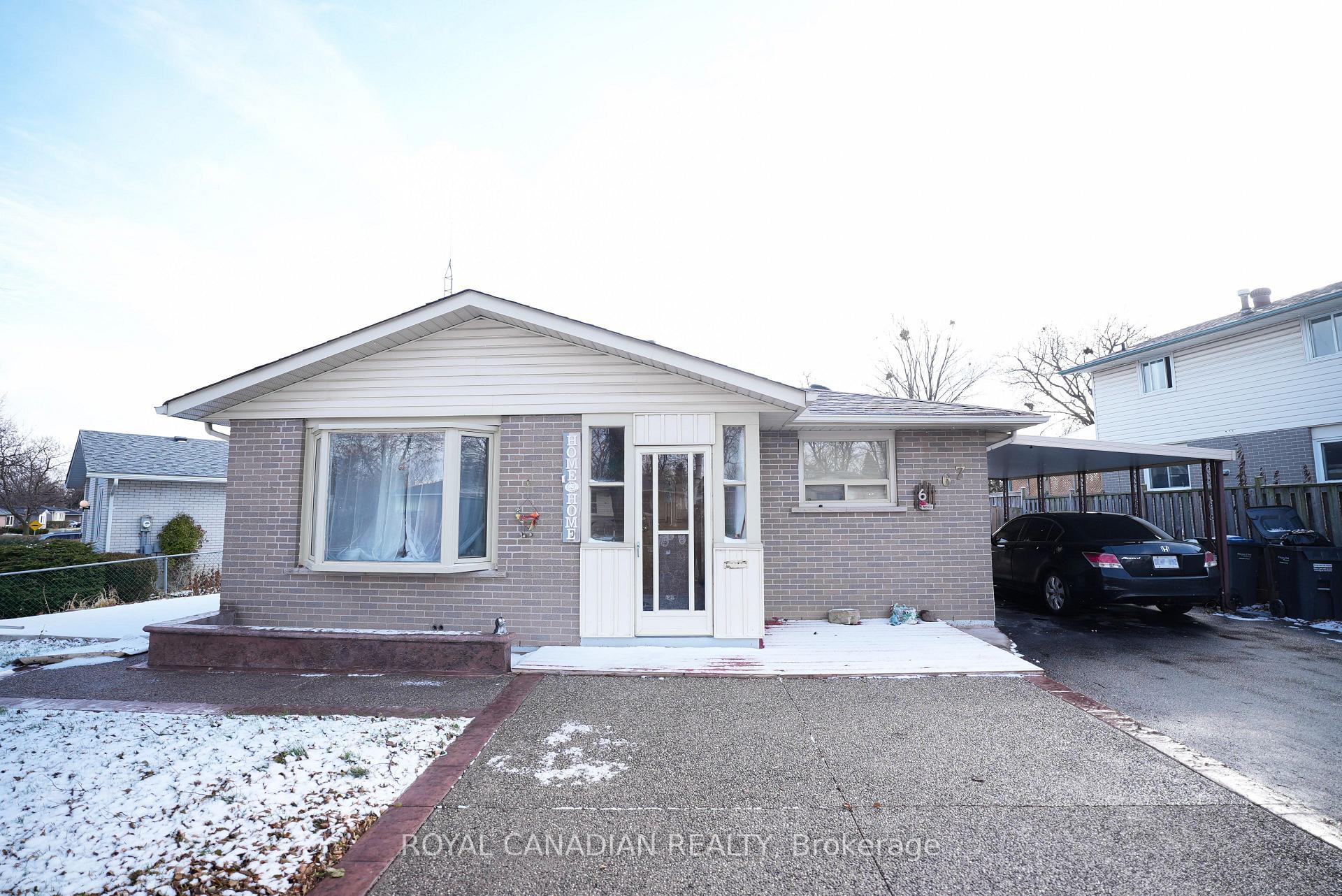 67 Sutherland Avenue, Brampton, On L6v 2h6