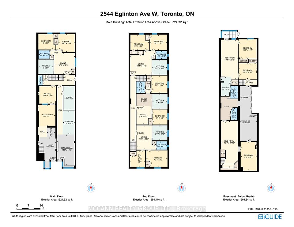 2544 Eglinton Avenue W, Toronto, On M6m 1t1