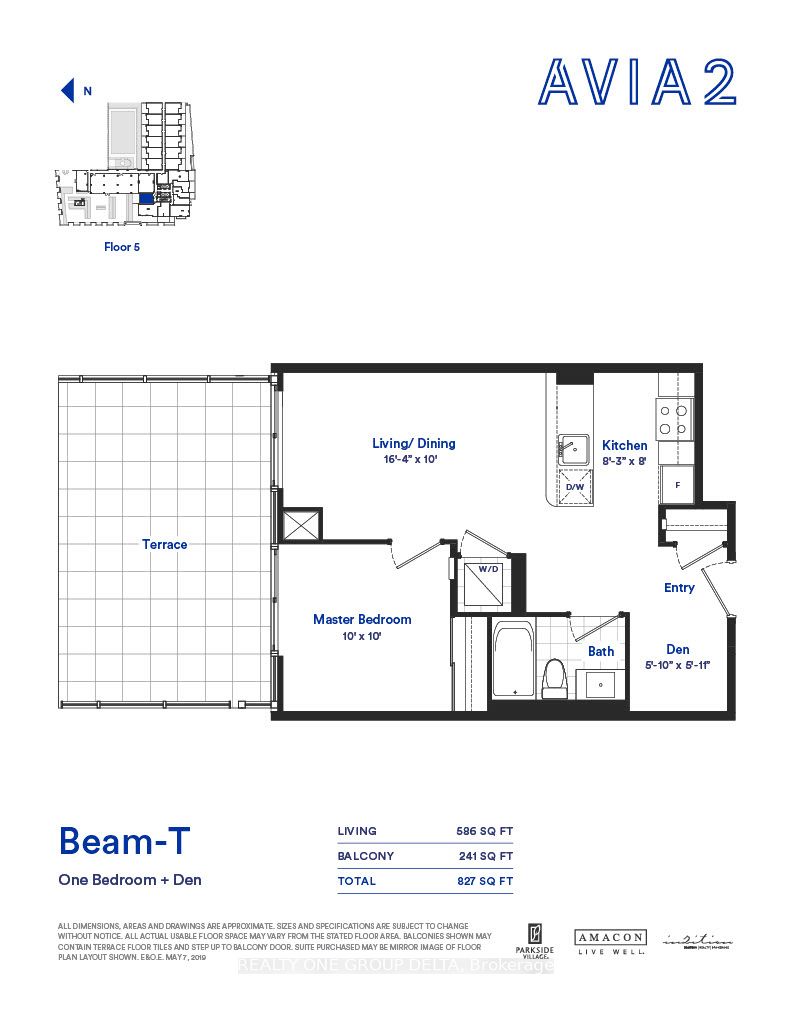 4130 Parkside Village Drive 502, Mississauga, On L5b 3m8