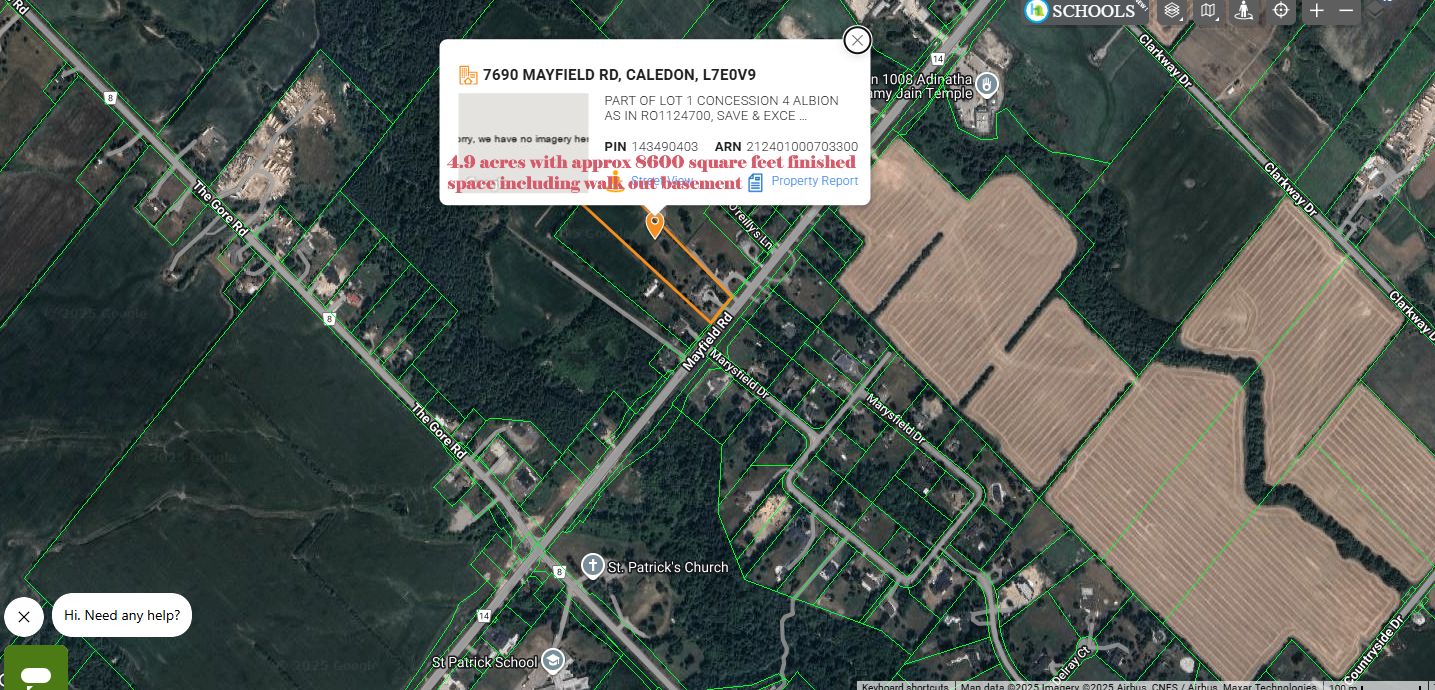 7690 Mayfield Road, Caledon, On L7e 0v9