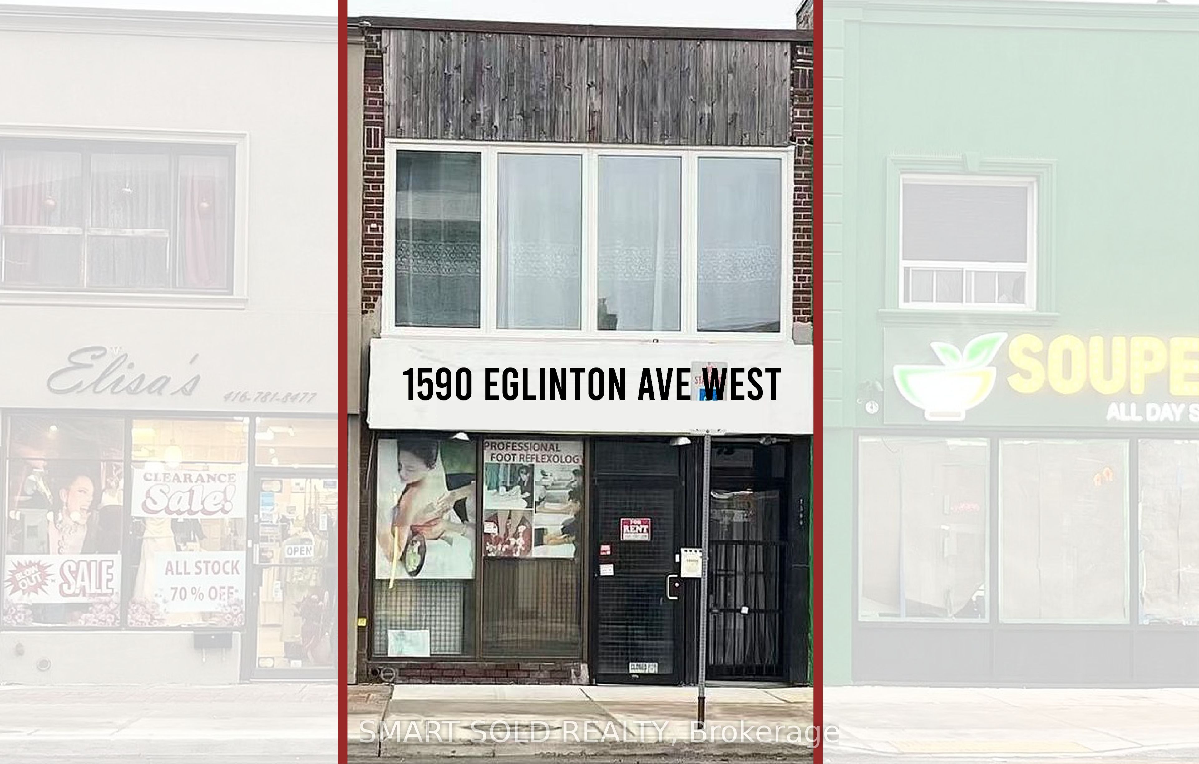 1592 Eglinton Avenue W Main Flr + Bsmt, Toronto, On M6e 2g8