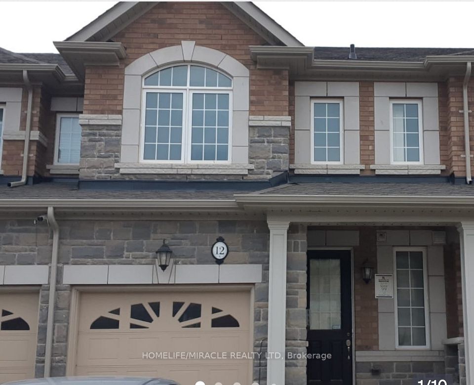 12 Pearman Crescent, Brampton, On L7a 4v8