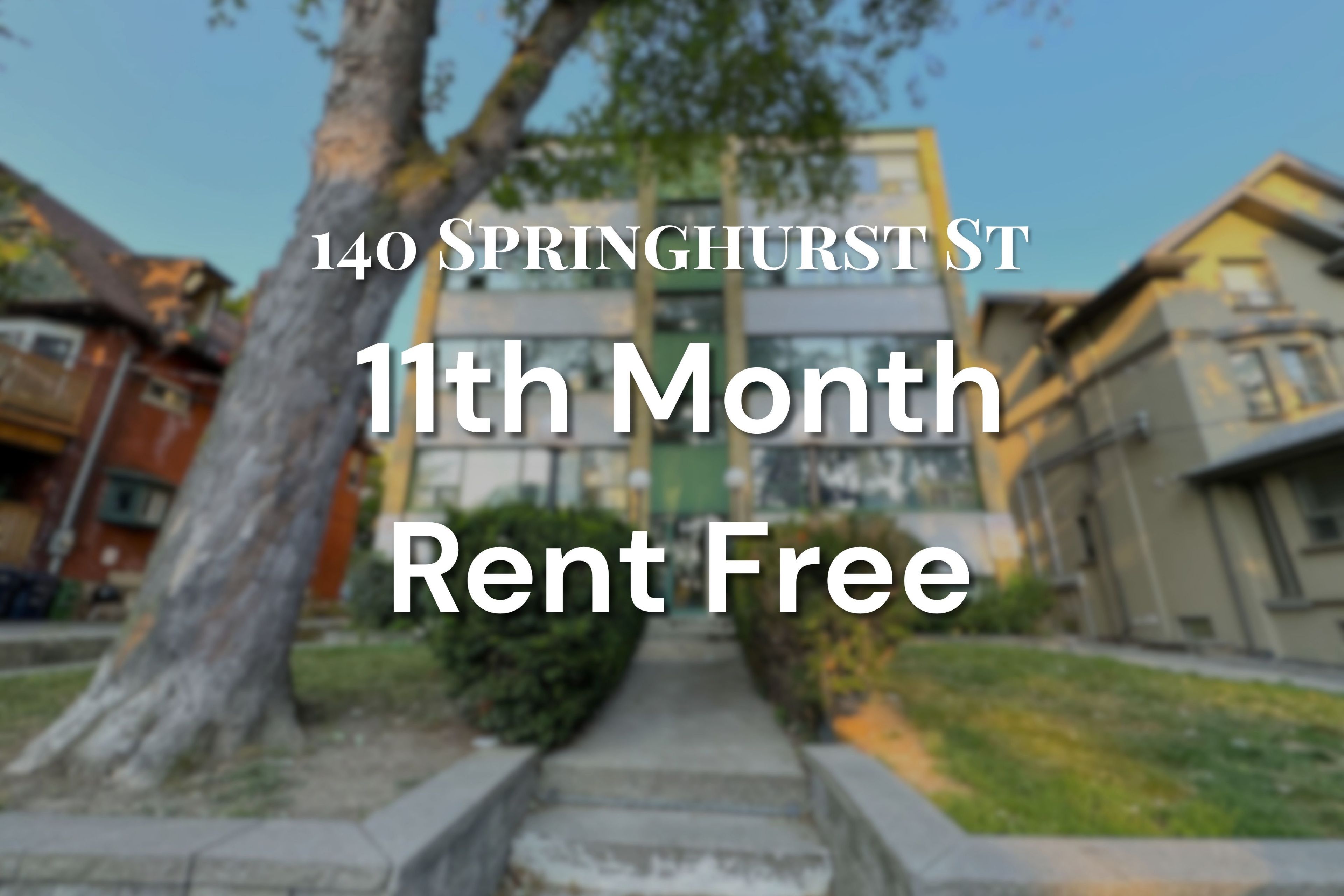140 Springhurst Avenue 1, Toronto, On M6k 1c1
