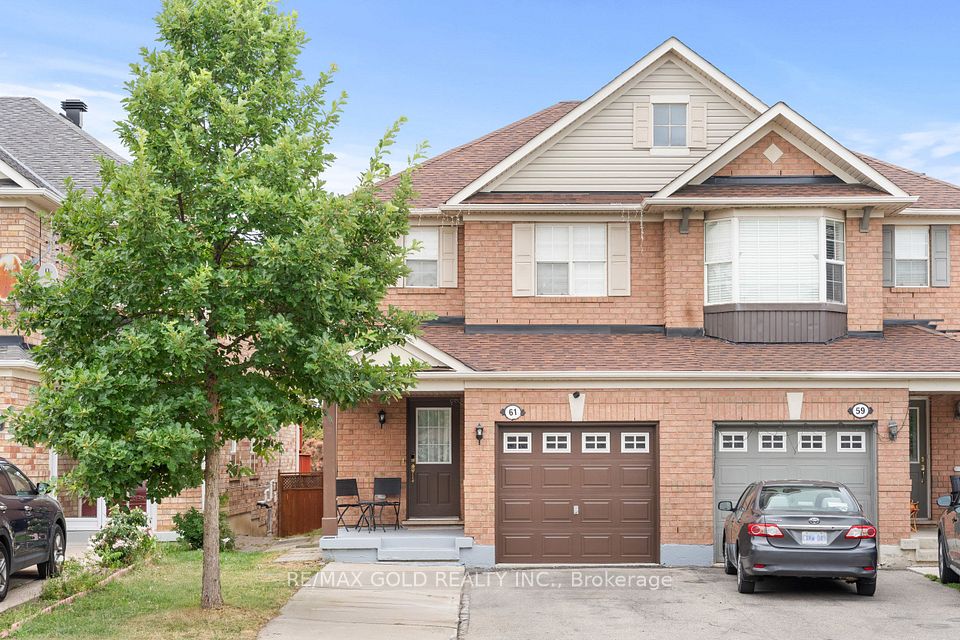 61 Herdwick Street, Brampton, On L6s 6l6
