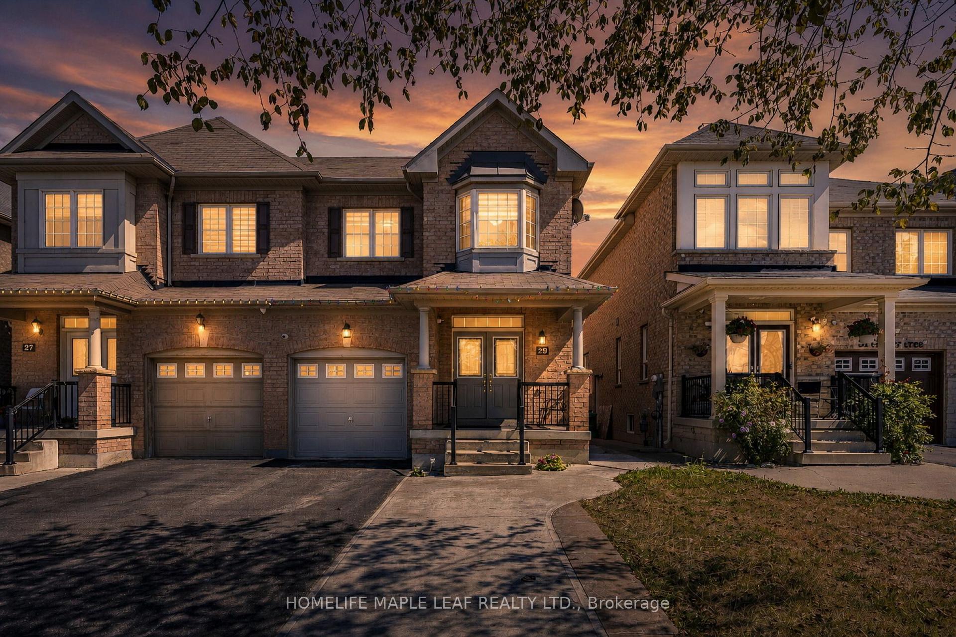 29 Gower Crescent, Brampton, On L6r 0y1
