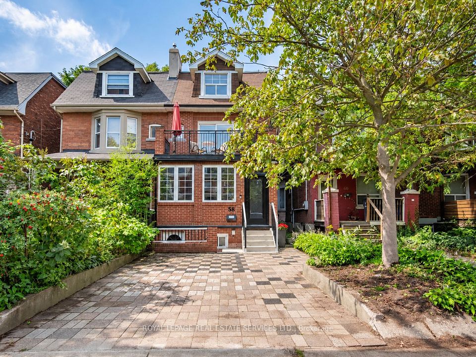 58 Pauline Avenue, Toronto, On M6h 3m8
