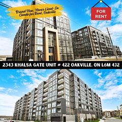 2343 Khalsa Gate 422, Oakville, On L6m 5r6