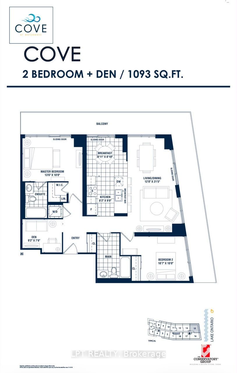 39 Annie Craig Drive 1015, Toronto, On M8v 0h1