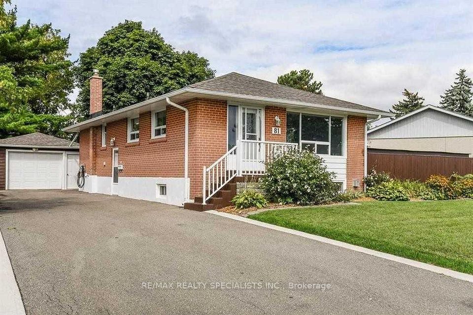 81 Gretna Drive, Brampton, On L6x 2g1