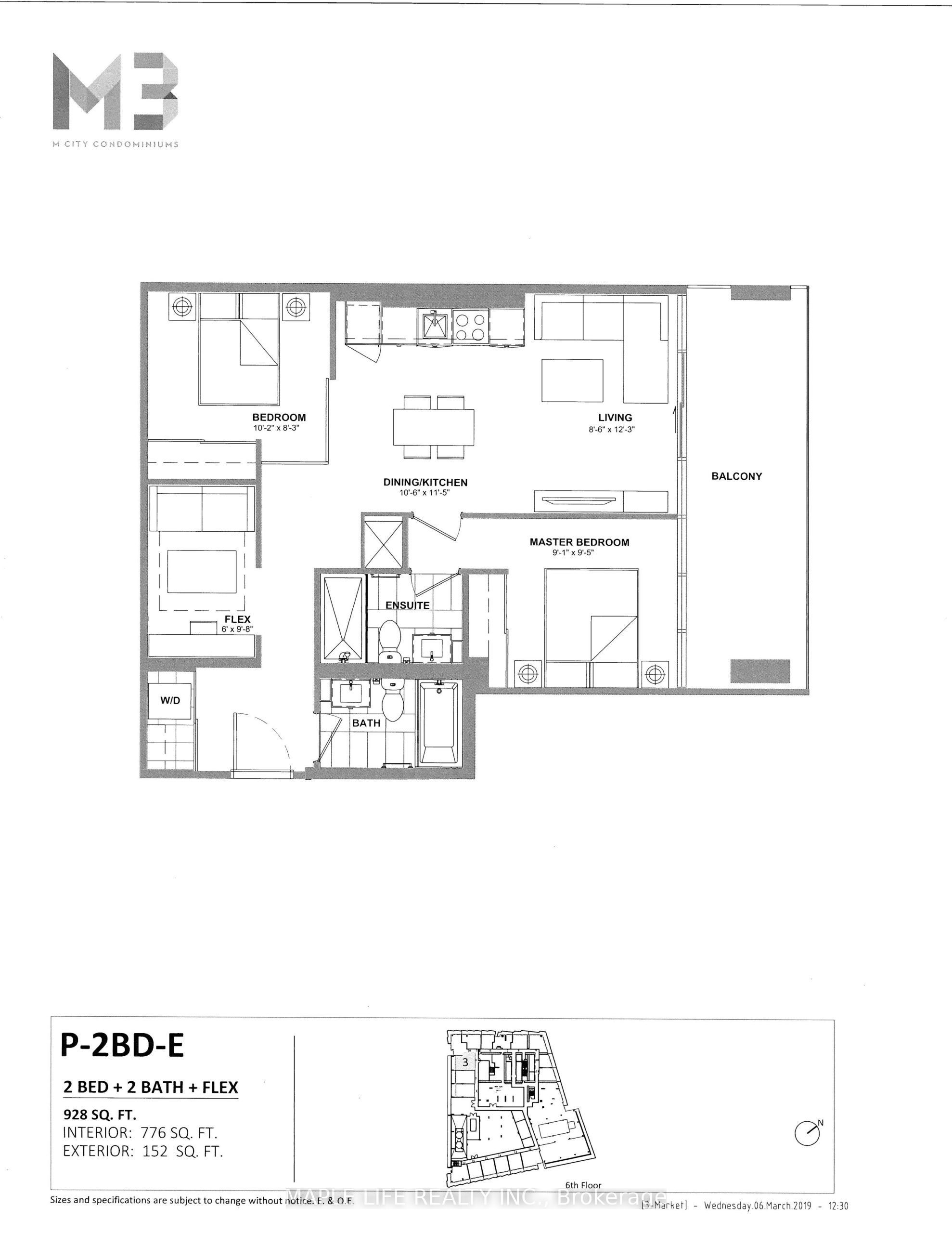448 Burnhamthorpe Road 603, Mississauga, On L5b 0r4