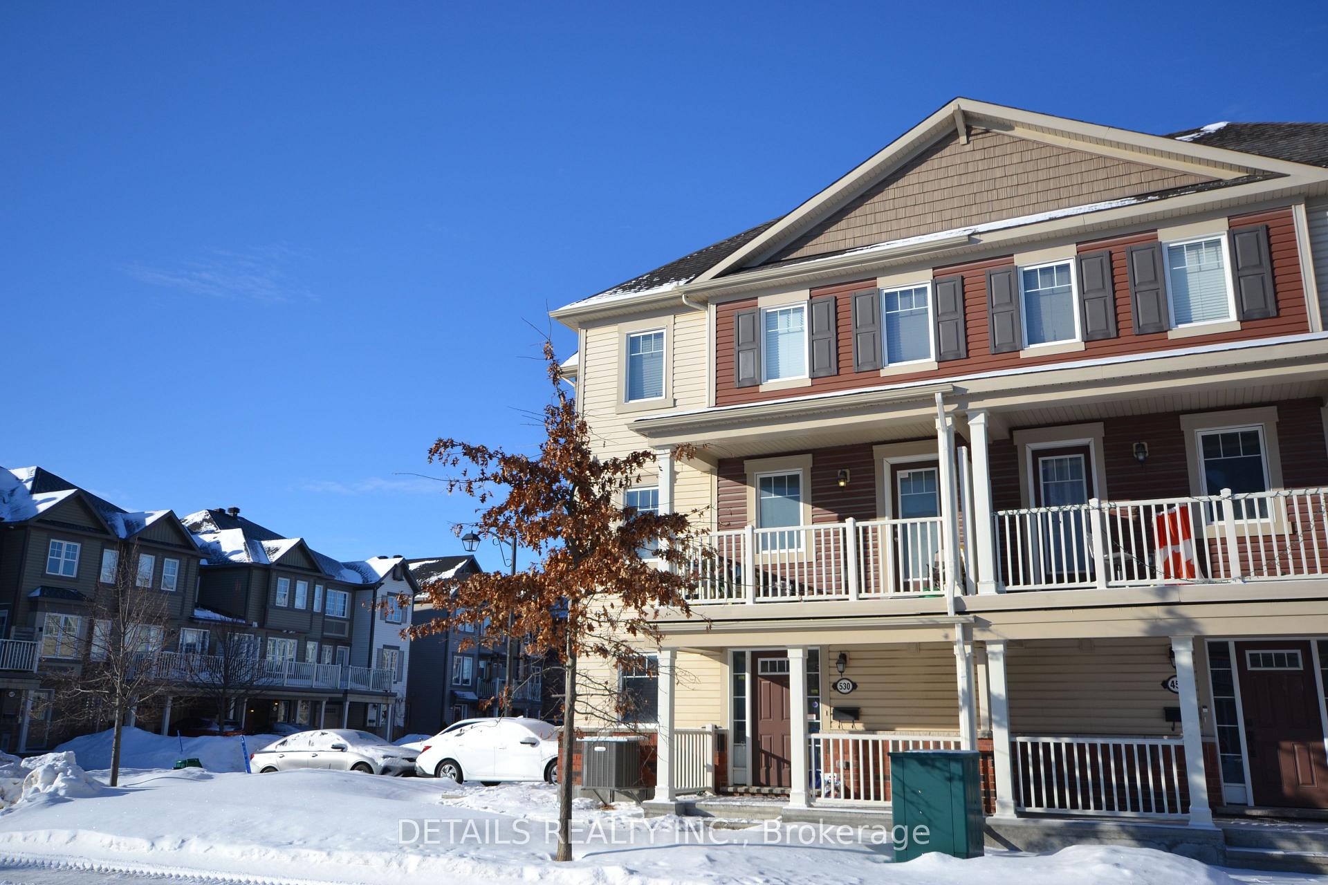 530 Snow Goose Street, Barrhaven, On K2j 6c8