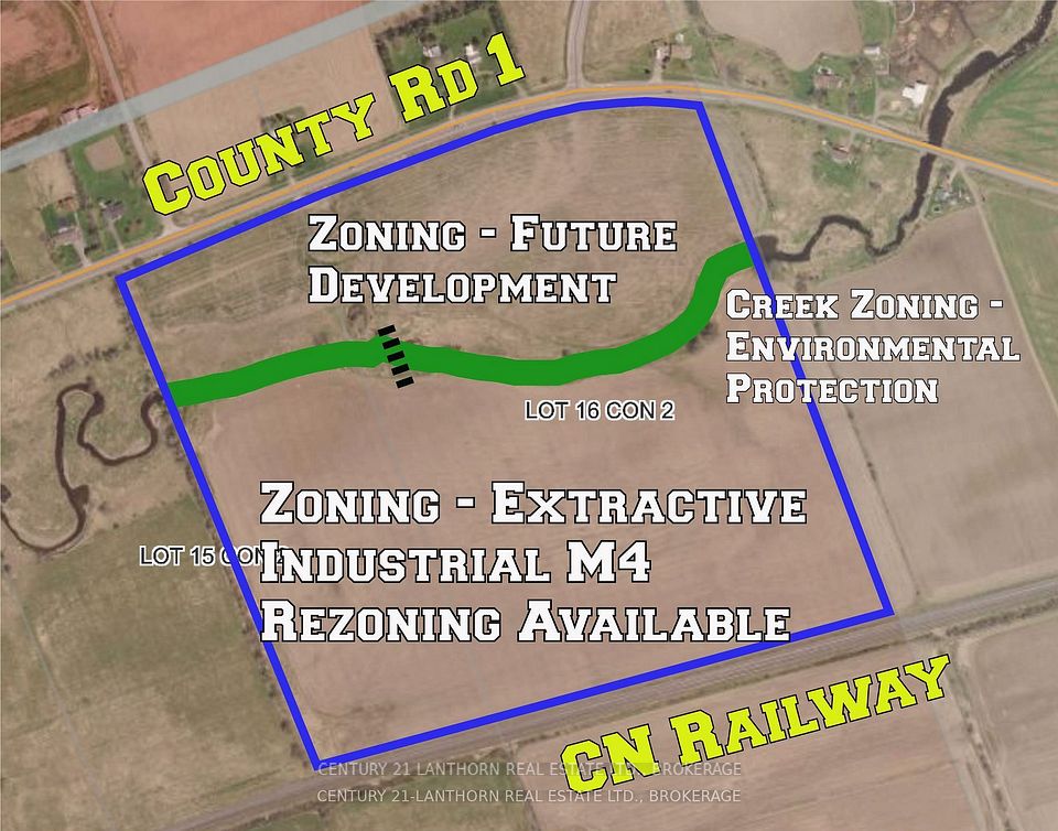 Lt15-16 County Road 1 W, Greater Napanee, On K7r 3l1