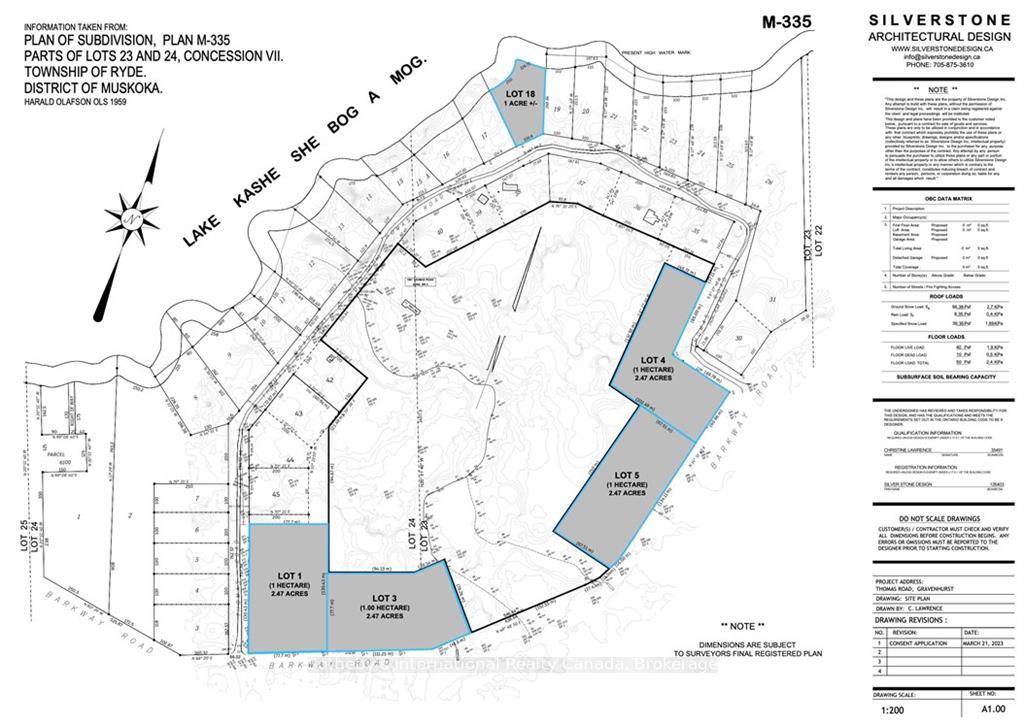 1840 Barkway Road Lot 5, Gravenhurst, On P1p 1r3