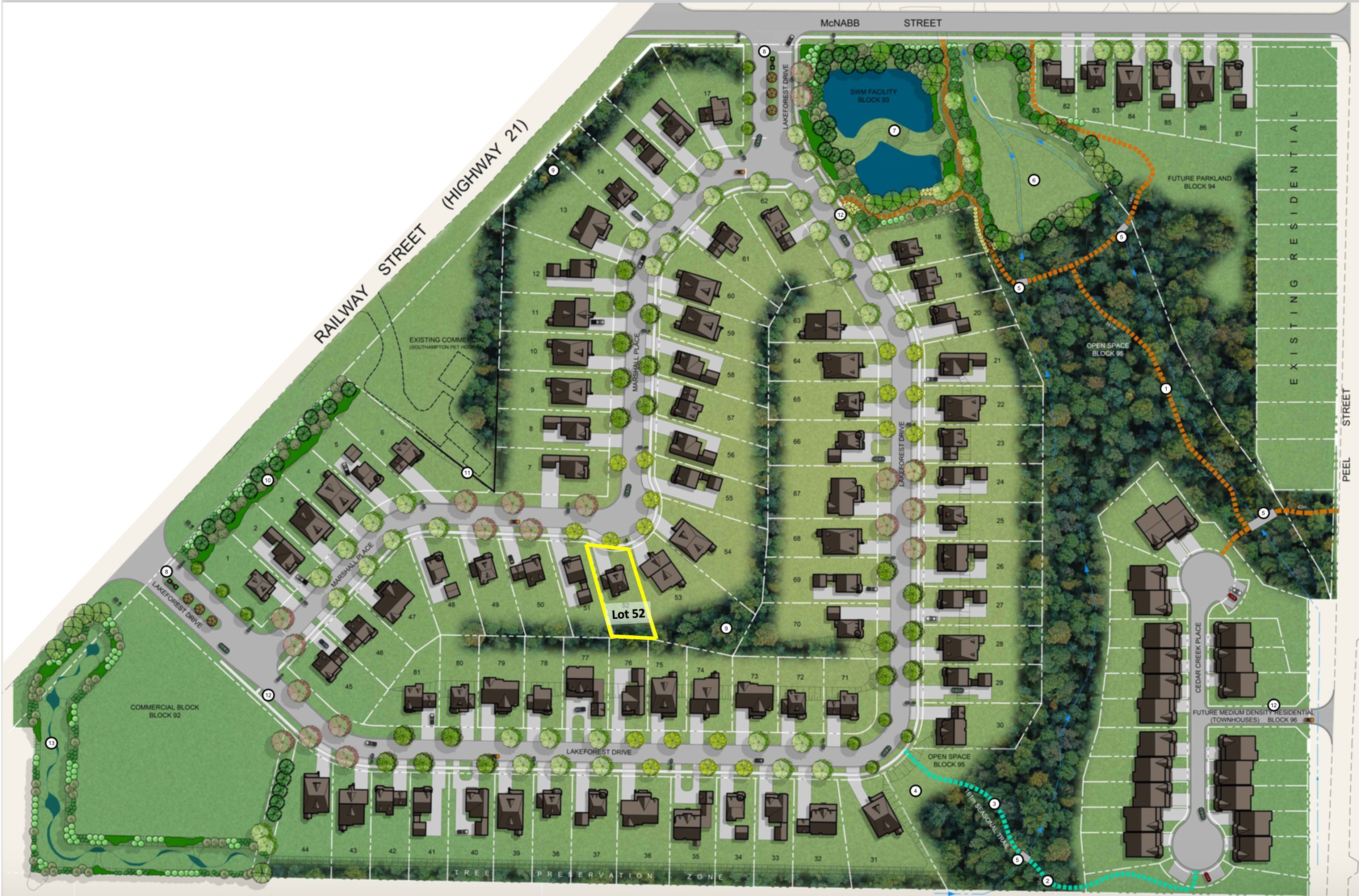 Lot #52 Marshall Place, Saugeen Shores, On N0h 2l0