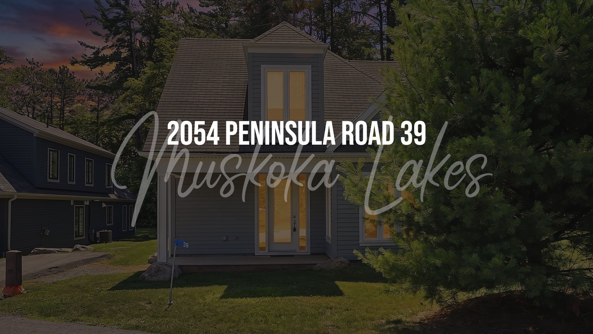 2054 Peninsula Road 39, Muskoka Lakes, On P0b 1g0