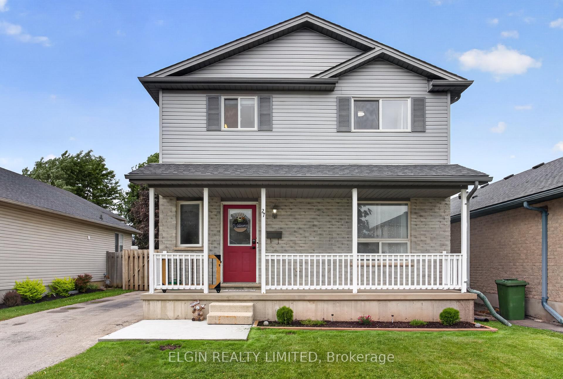 27 Cook Crescent, St. Thomas, On N5r 6j3