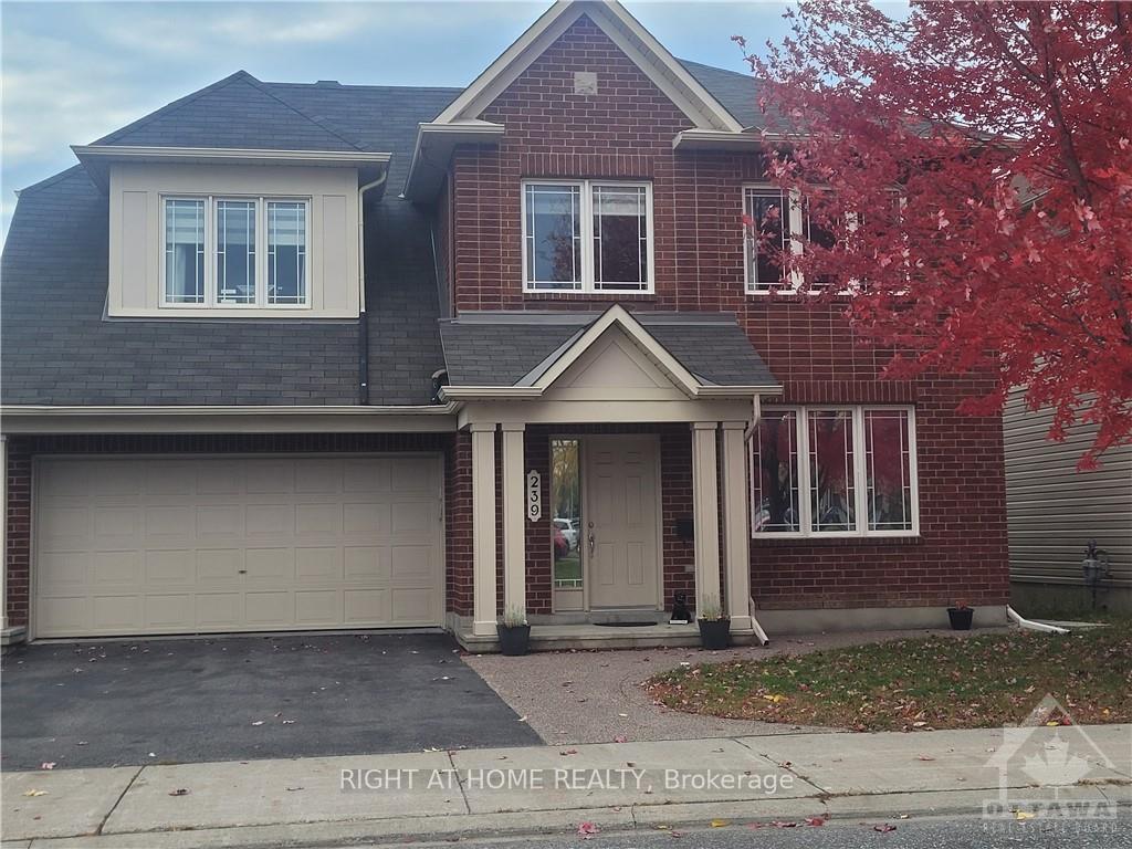 239 Highpointe Crescent, Barrhaven, On K2j 5n8