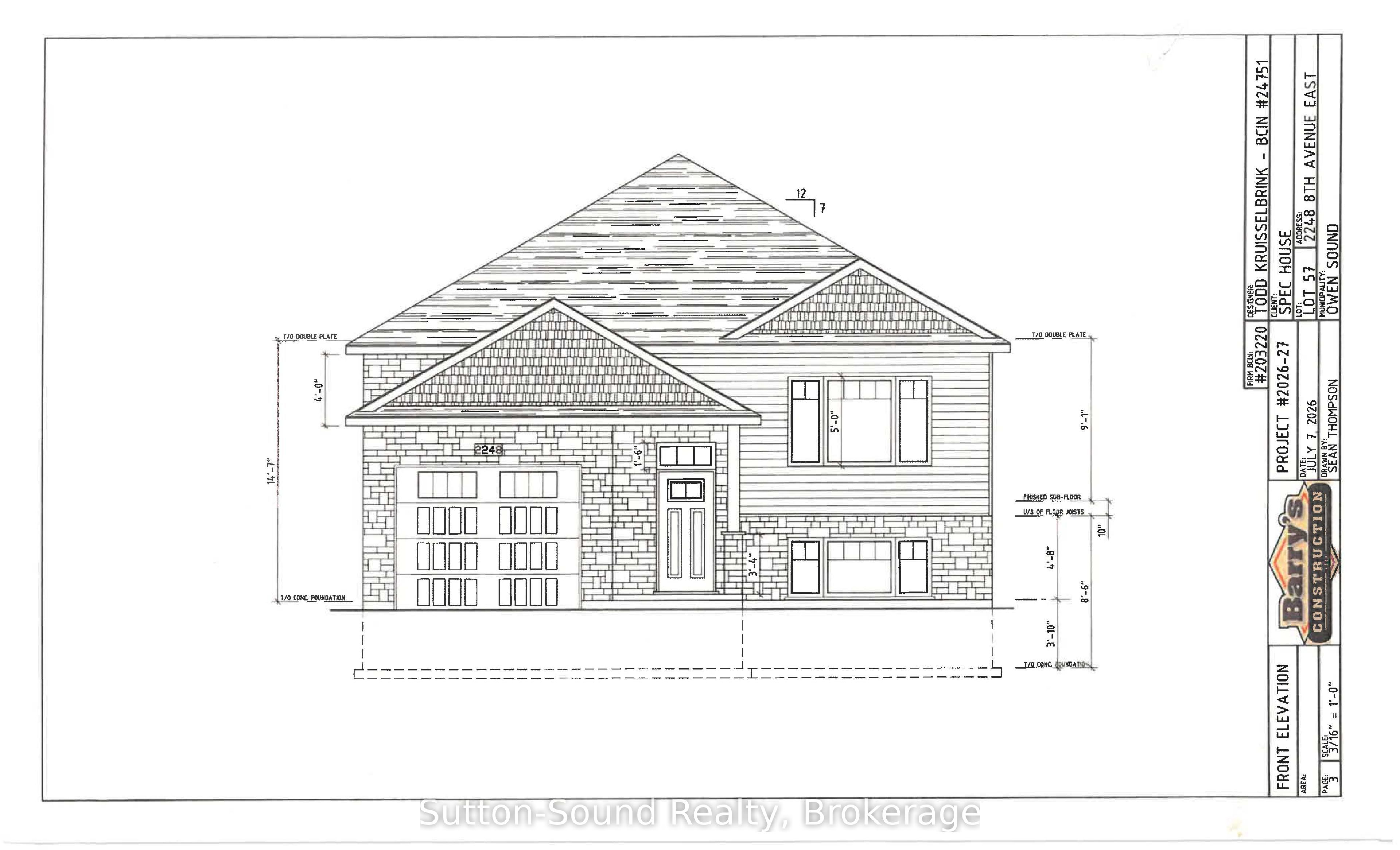 2248 8th Avenue E, Owen Sound, On N4k 6x1