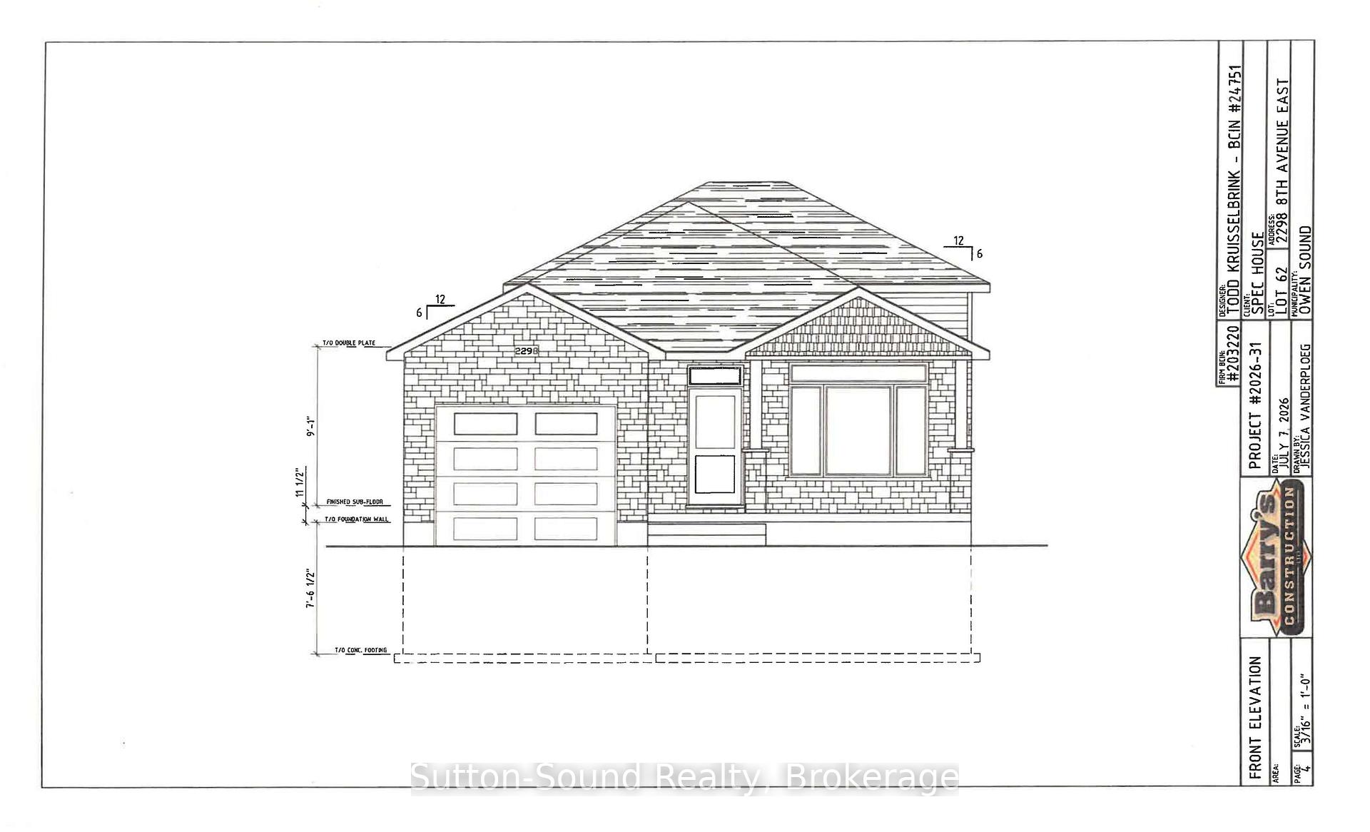 2298 8th Avenue E, Owen Sound, On N4k 6x1