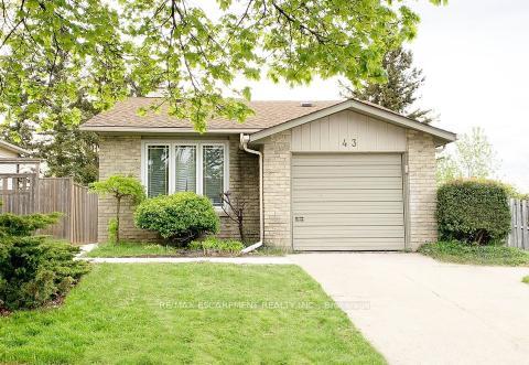 43 Kanata Crescent Lower, Brantford, On N3r 7e8