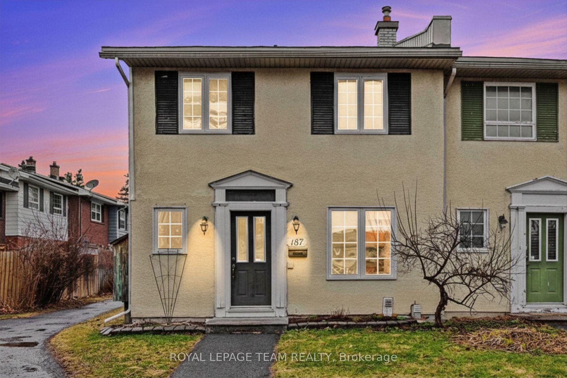 187 Monterey Drive, South Of Baseline To Knoxdale, On K2h 7a9